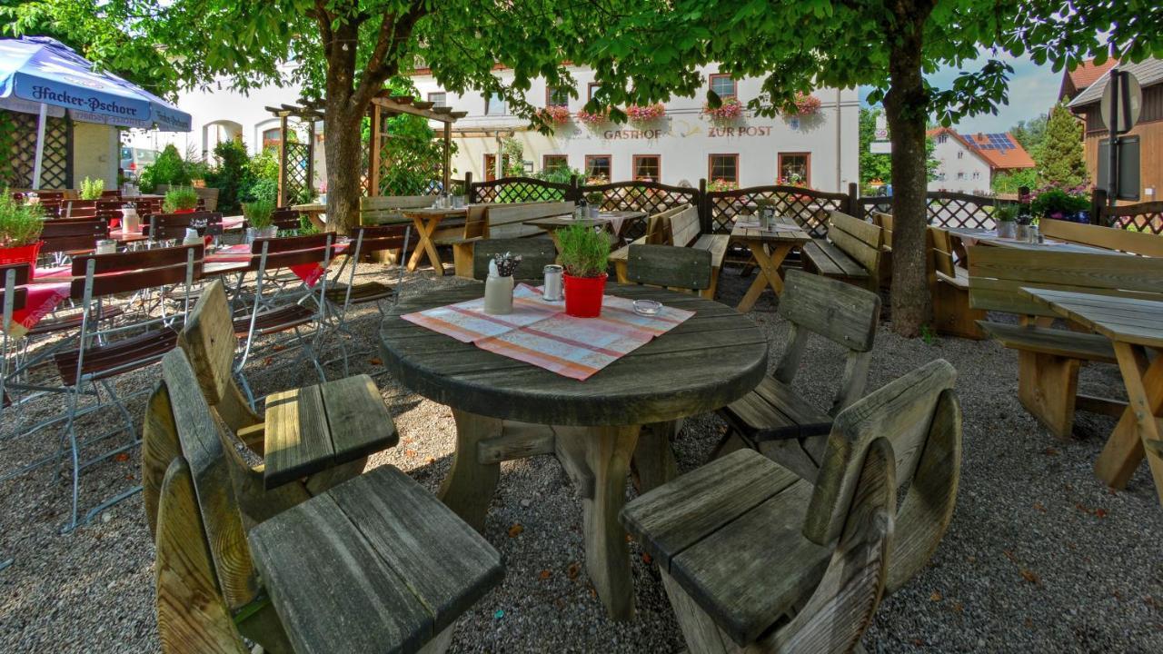 Gasthof Zur Post Raisting Buitenkant foto